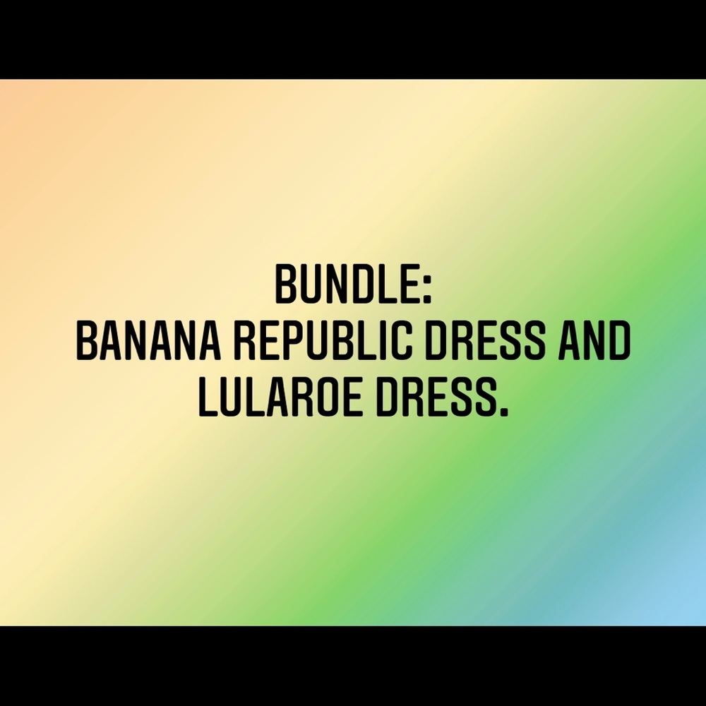 Dress bundle for @mariabosos